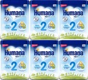 HUMANA 2 HMO NÁSLEDNÉ MLIEKO 6m+ 6x750g 65 BAL.