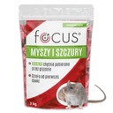 Mouse Poison Krysy FOCUS Kocka 3kg SILNÝ JED NA HLODAJE