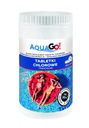 AQUA GO! Bazénové dezinfekčné tablety, baktericídny TRIOCHLOR, 5x200 g