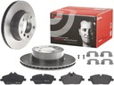 BREMBO PREDNÉ DISKY+DLOŽKY BMW 1 E81 E87 284MM