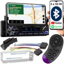 AUTORÁDIO BLUETOOTH 1-DIN RDS USB AUX SD DRŽIAK TELEFÓNU DIAĽKOVÉ