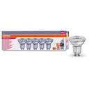 5x LED žiarovka 4,5W GU10 4000K OSRAM DIM