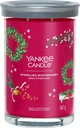 Sparkling Winterberry - Yankee Candle Signature - pohárová sviečka, 2 knôty