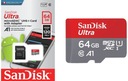 Karta SANDISK ULTRA 64GB microSD 120 MB/s A1 UHS-I