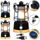 CAMPING petrolejová lampa LED POWERBANK 350lm IP54