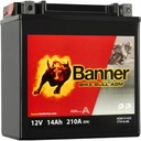 Batéria BANNER YTX16-BS 12V 14Ah 210A ŚLĄSK