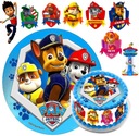 SÚPRAVA TORTOVÝCH KOLÁČOV PAW PATROL + TEXTOVÉ ZNAKY