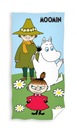 Plážová osuška MOOMINS 70 cm x 140 cm