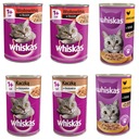 WHISKAS mokré krmivo pre mačky MIX OF FLAVORS 6x400g