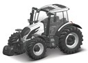 BBURAGO 1:43 VALTRA TRAKTOR BIELY KOV MODEL