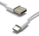 USB KÁBLOVÁ ZÁSTRČKA USB - USB TYP C VITALCO 1,5m BIELA