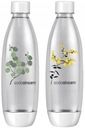 Sada fliaš SodaStream Fuse Plants 2x1L biela