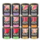 RAFI 12x800g mix 6 príchutí