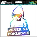 Nálepka na okno ZENEK ON BOARD HOLOGRAM