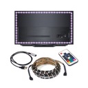 RGB LED pásik 3m 5V + K17 rádio USB TV diaľkový ovládač