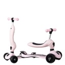 LED kolobežka 2v1 SCOOT AN' DRIVE trojkolka highwaykic ROSE