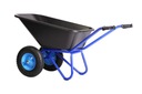 ZÁHRADNÝ fúrik Wheelbarrow STRONG 120L-2 PP DVOJKOLES