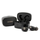 Bluetooth slúchadlá Guess TWS + dokovacia stanica black/black 4G