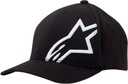 Bejzbalová čiapka ALPINESTARS HAT CORP SHFT 2 BK/WT S/M