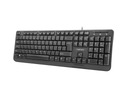 Natec Keyboard Trout Slim black USB