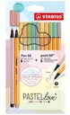 Stabilo Pen & point Pastellove jemné linky 12 ks