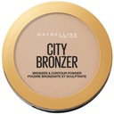 MAYBELLINE CITY BRONZER NA KONTUROVANIE TVÁRE - 250 STREDNE TEPLÉ - 8 g