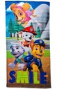 Plážová osuška PAW PATROL 140 cm x 70 cm BAVLNA