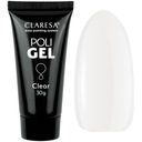 CLARESA CLEAR ACRYL GEL POLY GEL CLEAR 30g