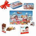 DARČEKOVÝ SADA PRE DETI PUZZZLE 60 EL KINDER ČOKOLÁDOVÉ KINDER KARTY