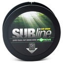 Silný Korda Kaprový vlasec SUBline Tough Green 0,30 mm 1000 m