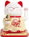 Solárna figúrka Japonská šťastná mačka Maneki Neko