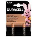 Alkalická batéria, AAA, 1,5V, Duracell, blister, 2