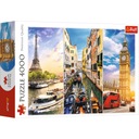 45009 KOCKY PUZZZEL 4000 KUSOV. VÝLET PO EURÓPE