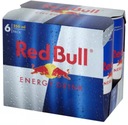 Plechovka nápoja Red Bull Energy Drink 6 x 250 ml