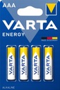 VARTA ENERGY alkalická batéria AAA LR3 R3 4 ks