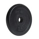 LIATIENOVÝ ZÁVAŽOVÝ PLÁN ČIERNA 5 KG / 31 MM HMS TCZ05 SPORT GYM