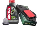 MOTUL 5100 olej 10W40 1L vzduchový olejový filter Honda NSS 125 Forza