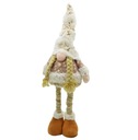 Vianočná figúrka Santa Lady s teleskopickými nohami, veľká, XXL - 60 cm.