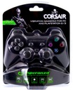 GAMEPAD KÁBLOVÁ PODLOŽKA PS2 PS3 PC USB VIBRACIA CORSAIR NOVÝ VŠESTRANNÝ