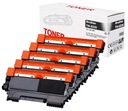 5X TONER PRE BROTHER TN-2220 DCP-7055 7055W 7057E