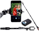 Monopod Stick Bluetooth teleskopické rameno 125 cm