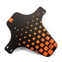 Blatník RACE FENDER Pixel Velcro Front 2.0 - oranžový