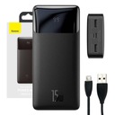 BASEUS POWER BANK 20000mAh 15W, USB-C, MicroUSB, 2xUSB + KÁBEL