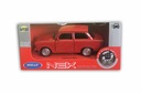 TRABANT 601 ČERVENÝ KOVOVÝ MODEL 1:34 WELLY