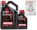 MOTOROVÝ OLEJ MOTUL 6100 SYNERGIE+ 10W40 A3/B4 6L