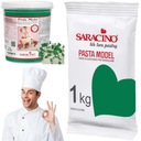 SARACINO ZELENÁ CUKROVÁ PASTA PLASTOVÁ POĽAVA NA OZDOBENIE TORTY 1 kg