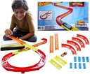 Rozširujúca sada Hot Wheels Track, zákruty + auto, dráhy, pretekárska dráha GLC88