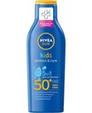 Nivea Sun Kids Protect & Care opaľovacie mlieko pre deti SPF 50+ 200 ml