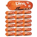 Klobásová mokrá tyčinka pre psov DINO 20x 900g