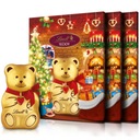 Vianočný set 3x adventný kalendár Medvedík 170g + Medvedík 100g